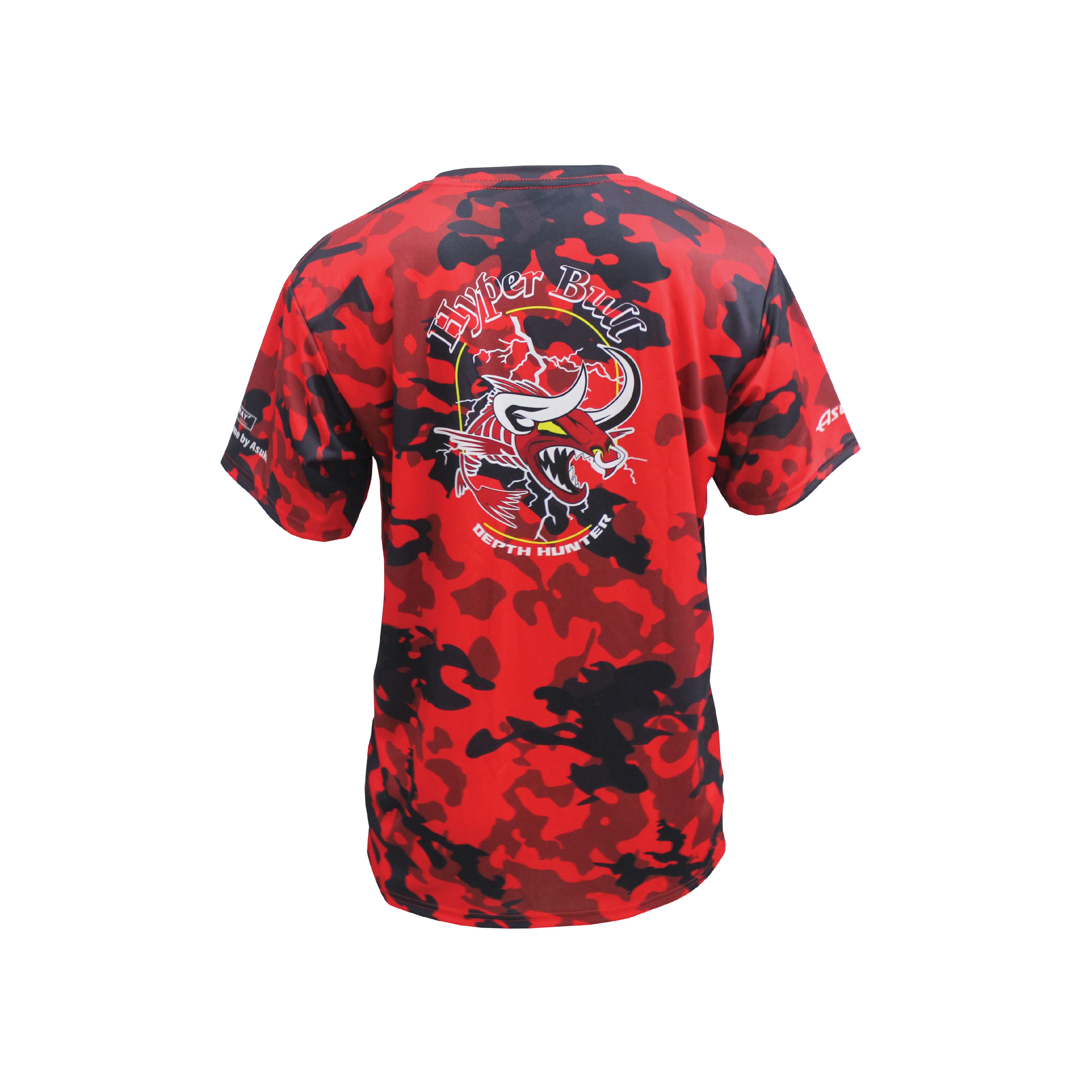Asuka Hyper Bull Microfibre Shirt- Camo Red | Asuka 