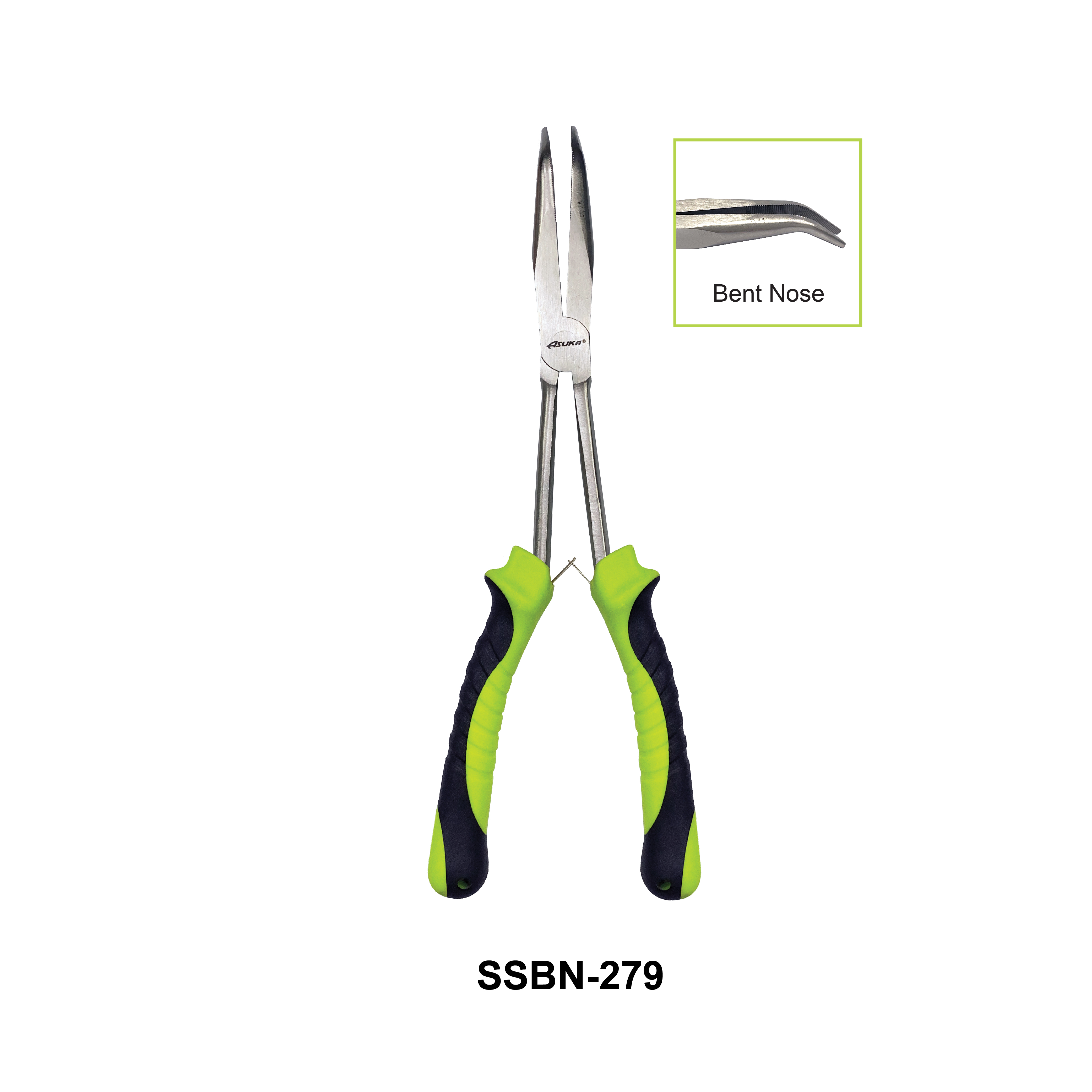 Asuka Stainless Steel Bent Nose Plier | Asuka 