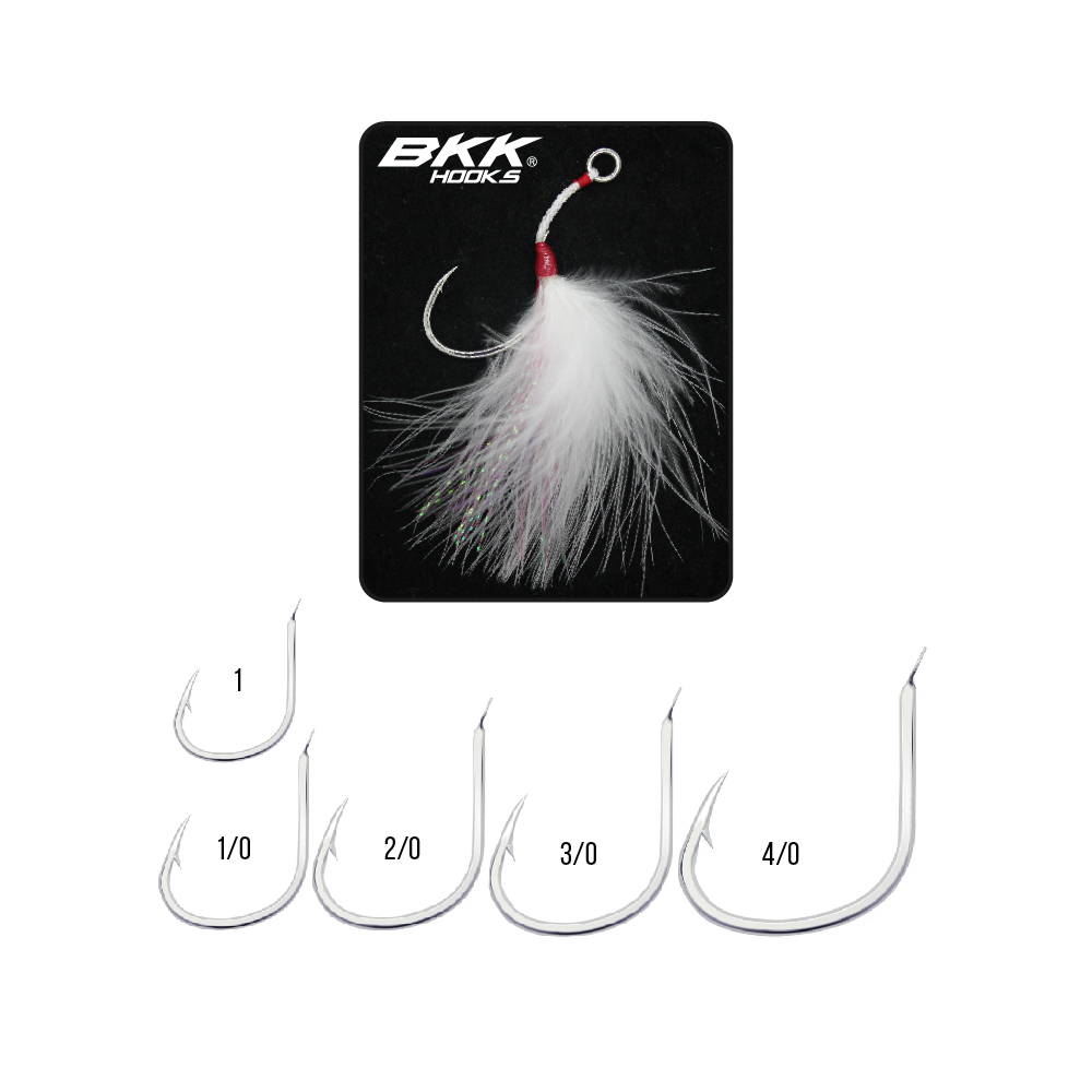 Asuka Jigging Feather with Red Single Assist Hook JFY-756 | Asuka 
