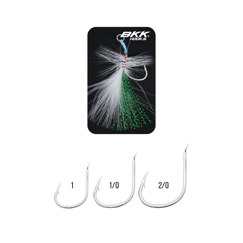 Asuka Single Jigging Assist Hook with Feather & Flashy FFS-555 | Asuka 
