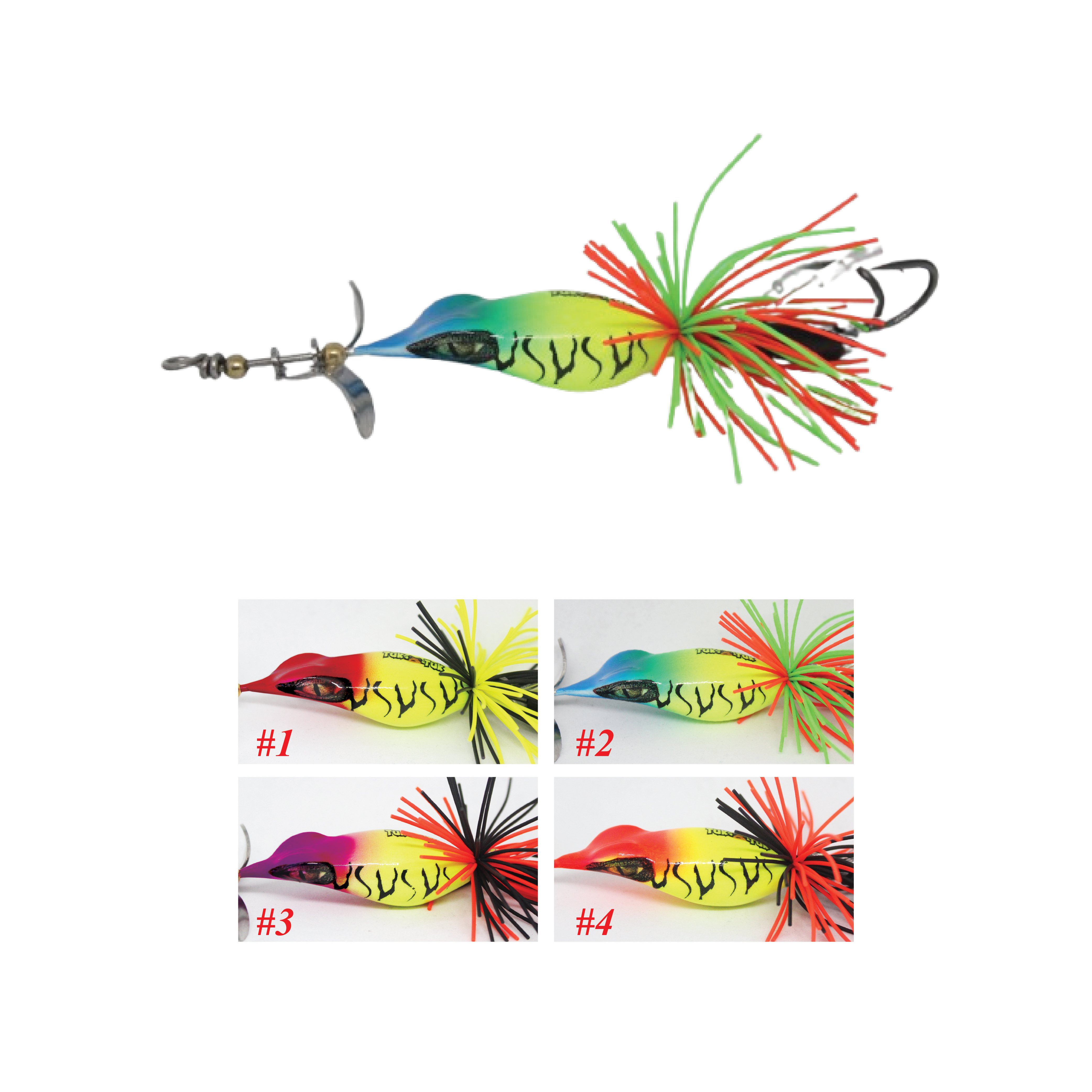 Asuka TukTuk Thailand Slash Bait with Single Propeller WPS-225 | Asuka 