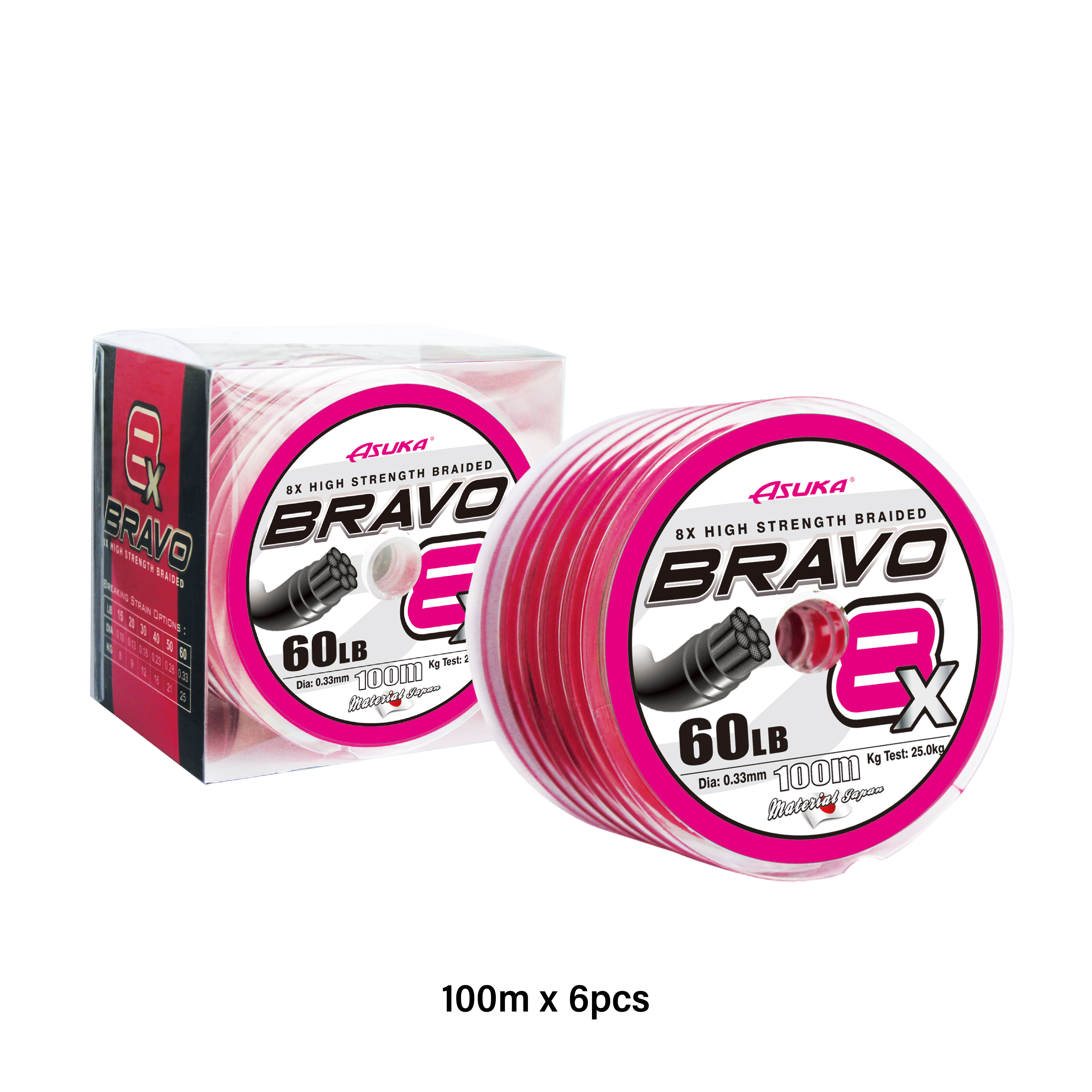 Asuka Bravo 8X PE Line | Asuka 