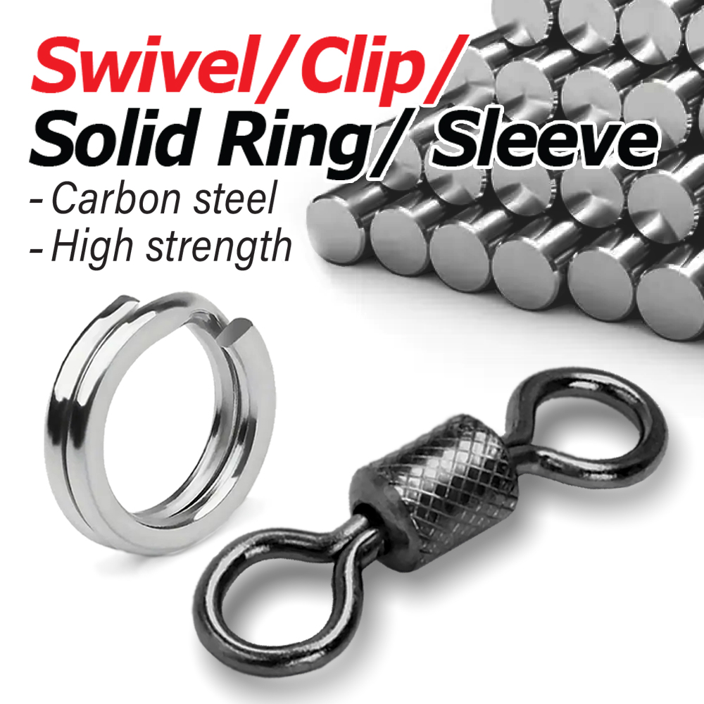 Asuka Fishing - Swivels Clips Asuka Fishing  - Swivels Clips