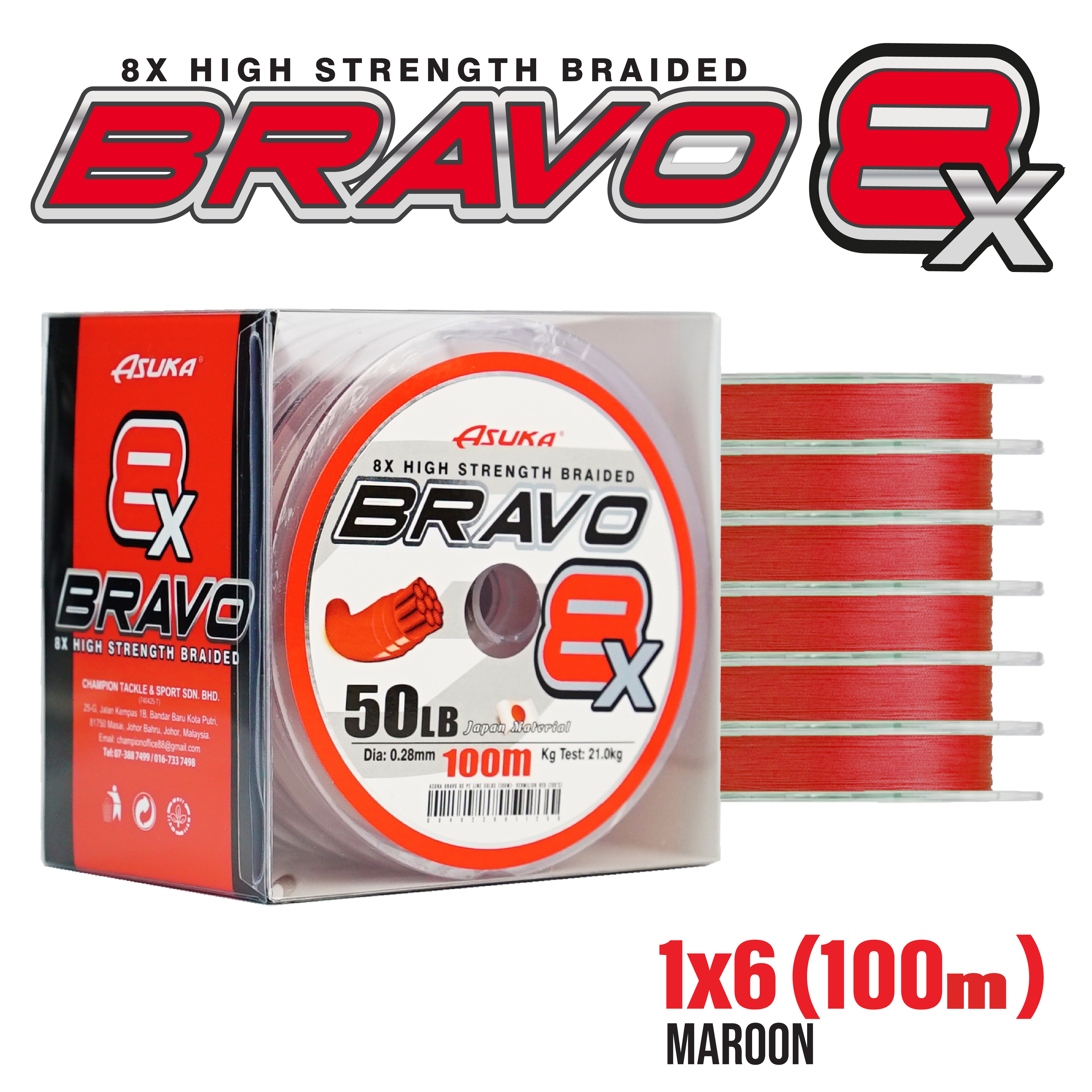 Asuka Bravo 8X PE Line | Asuka 