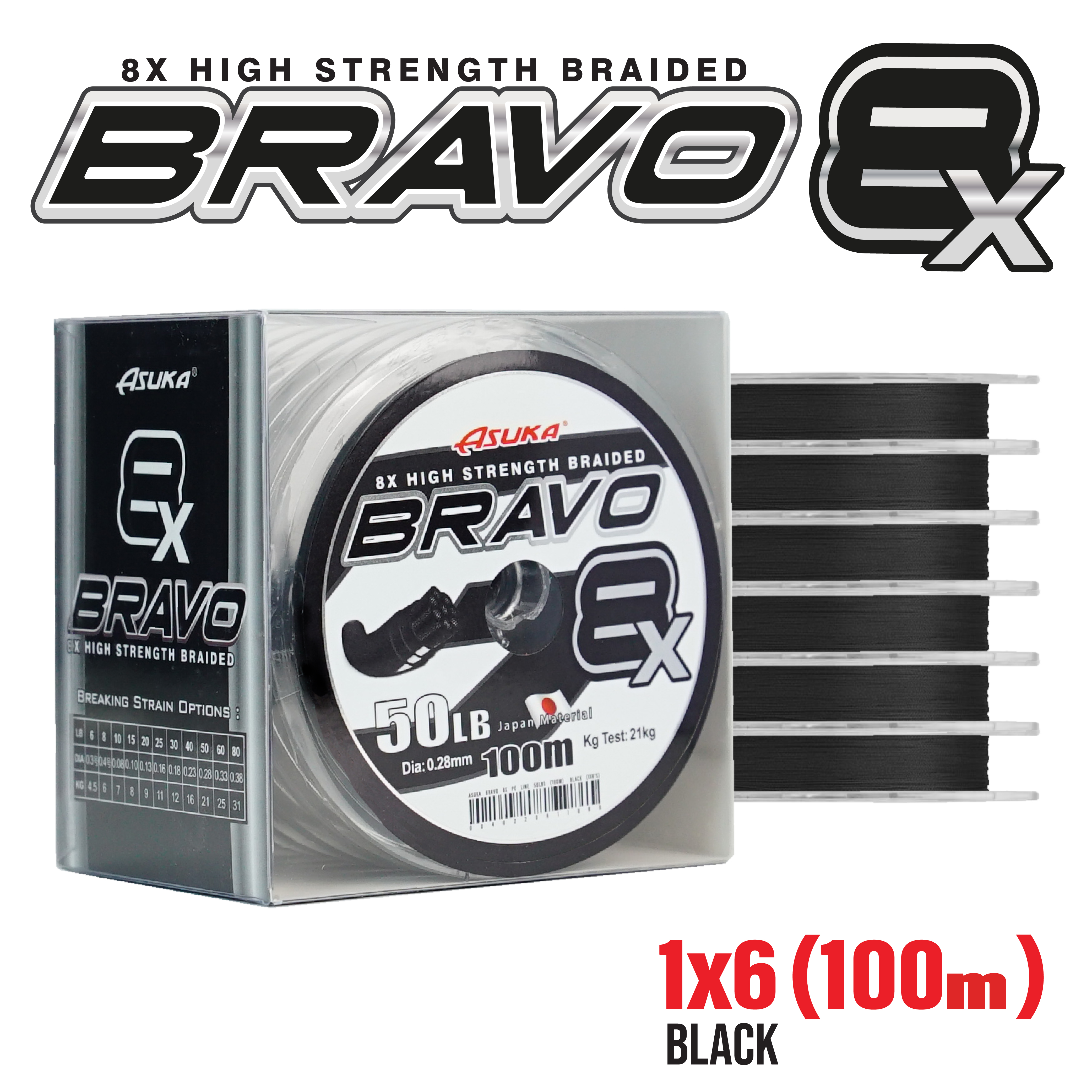 Asuka Bravo 8X PE Line | Asuka 