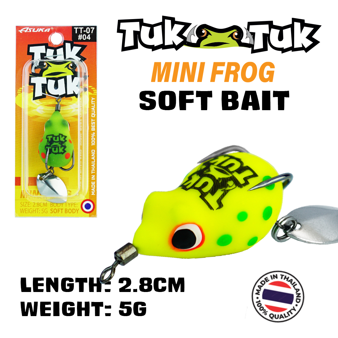 Asuka Fishing  | Asuka Tuktuk Thailand Mini Frog 2.8CM/5.0G TT07