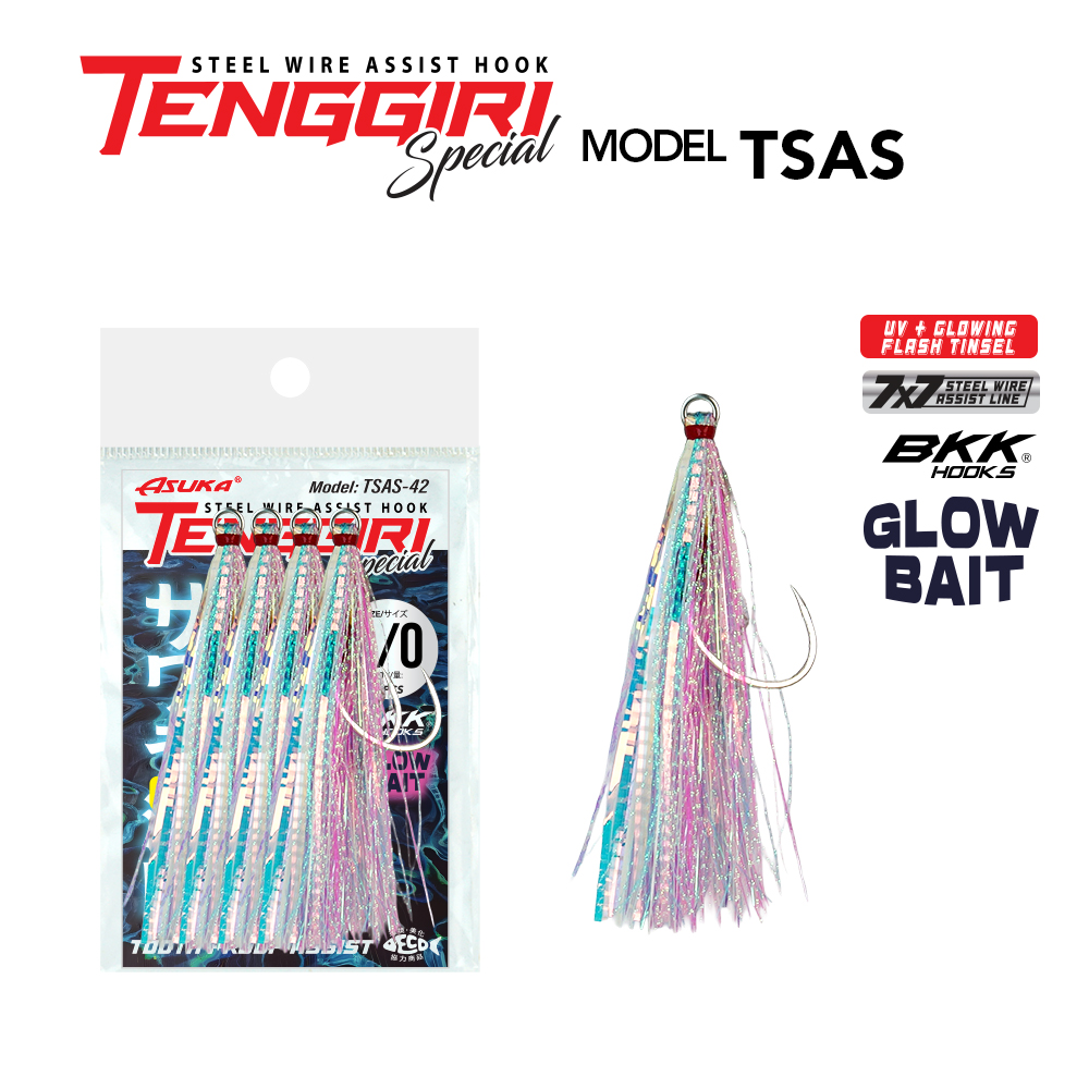 Asuka Fishing  | Asuka Tenggiri Special Steel Wire Assist Hook